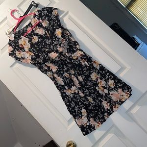 Flower print dress